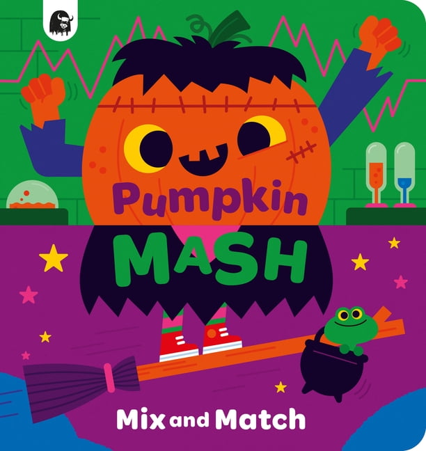 Mix and Match Pumpkin MASH, (Board Book)