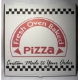 thumbnail image 1 of Mix2ra (50 pack) 16" x 16" x 2" Corrugated Pizza Box with Clay Coating, Grease Resistant, Disposable Tray/Sturdy & Stackable, 1 of 1
