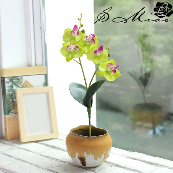 MixMart Artificial Flowers Artificial Flower Pansy Flower Ornaments Light Blue Artificial Flowers