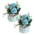 thumbnail image 1 of MixMart Simulation Tree Green Succulents Plant Pot Flower Grass Desktop Bonsai Decor, 1 of 5