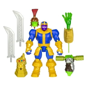 MixMashers Marvel Avengers Thanos Toy, 5 (12 cm) Avengers Mix-&-Match Deluxe Figure, 4+
