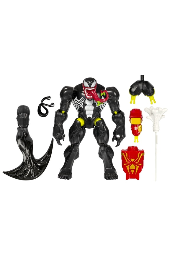 MixMashers Marvel Spider-Man Venom Toy, 5” (12 cm) Avengers Mix-&-Match Deluxe Figure, 4+