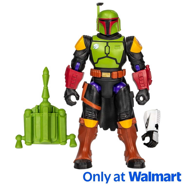 MixMashers Star Wars Boba Fett Toy, 5” (12 cm) Mix-&-Match Action