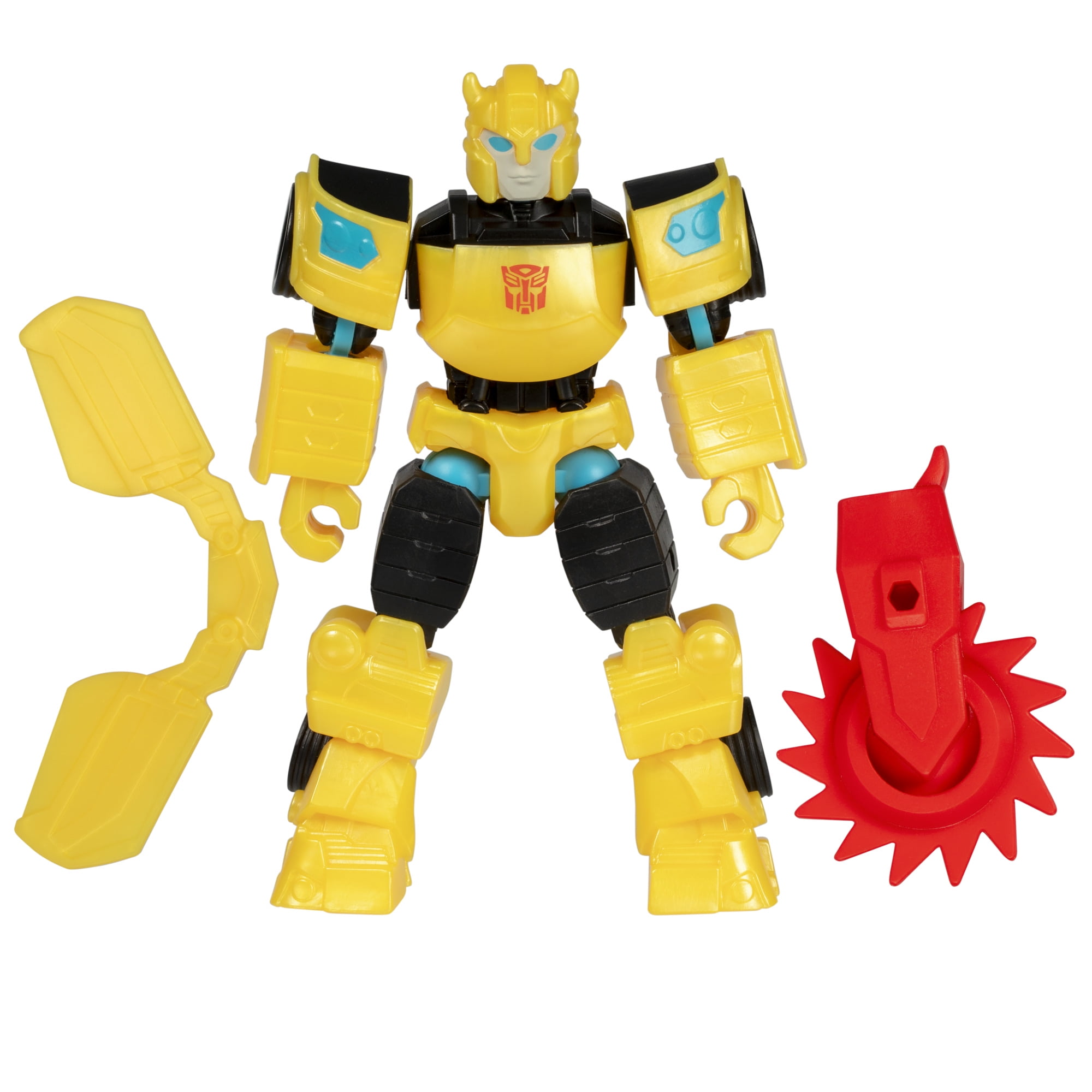 MixMashers Transformers Bumblebee Toy, 5 (12 cm) Avengers Mix-&-Match Action Figure, 4+