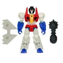 MixMashers Transformers Starscream Toy, 5” (12 cm) Avengers Mix-&-Match Action Figure, 4 