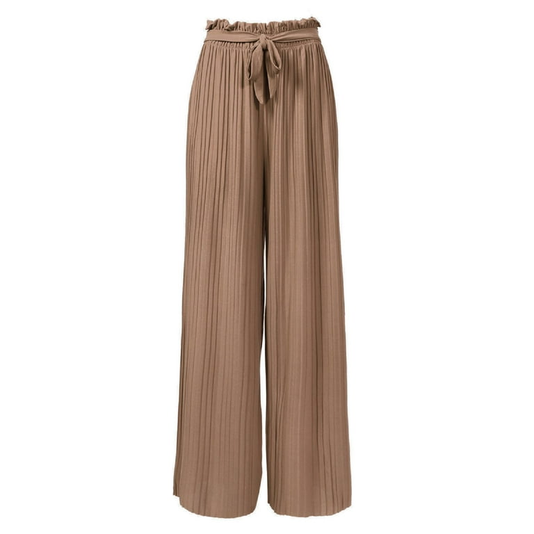 Women Cotton Spandex Loose Chiffon Stripe Pants Women Cotton Spandex Loose Chiffon Stripe Pants