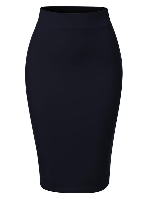 Women's Casual Classic Bodycon Pencil Skirt