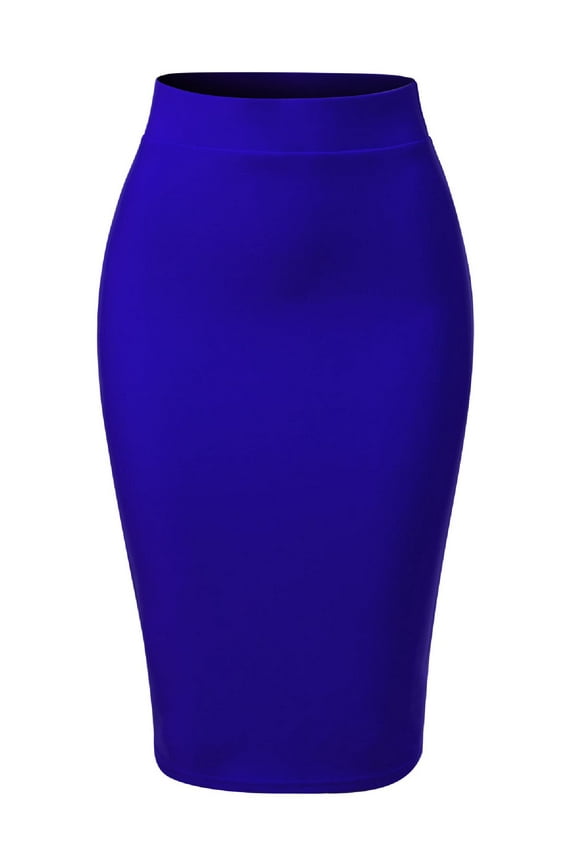 Women's Casual Classic Bodycon Pencil Skirt