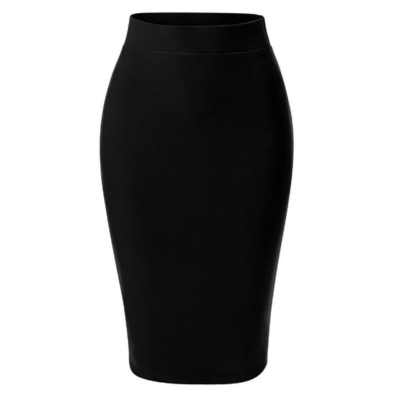 MixMatchy Women's Casual Classic Bodycon Pencil Skirt