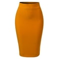 thumbnail image 1 of MixMatchy Women's Casual Classic Bodycon Pencil Skirt, 1 of 5