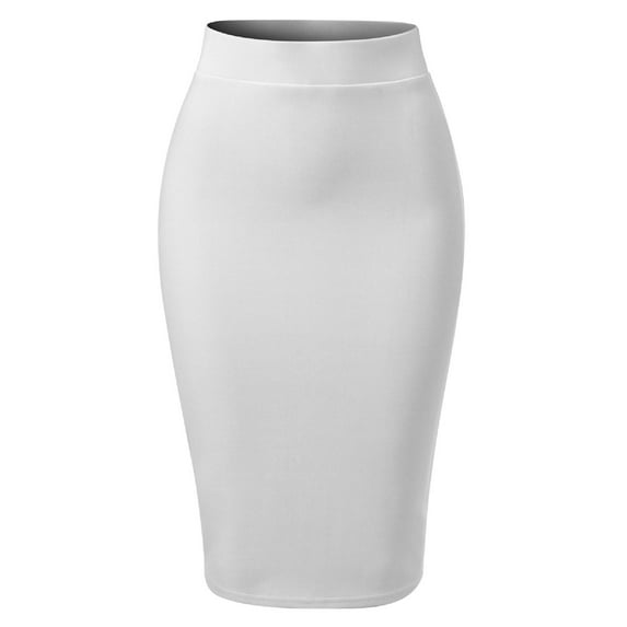 MixMatchy Women's Casual Classic Bodycon Pencil Skirt