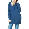thumbnail image 1 of MixMatchy Women's Casual Oversized Long Sleeve Fleece Hoodie Sweatshirts Loose Hooded Pullover Tunic (S~3X), 1 of 6