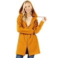 thumbnail image 1 of MixMatchy Women's Casual Oversized Loose Fit Long Sleeve Zip Up Pullover Hoodie Tunic Sweatshirt Jacket (S-3X), 1 of 1