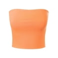 thumbnail image 1 of MixMatchy Women's Casual Strapless Basic Sexy Tube Top, 1 of 4