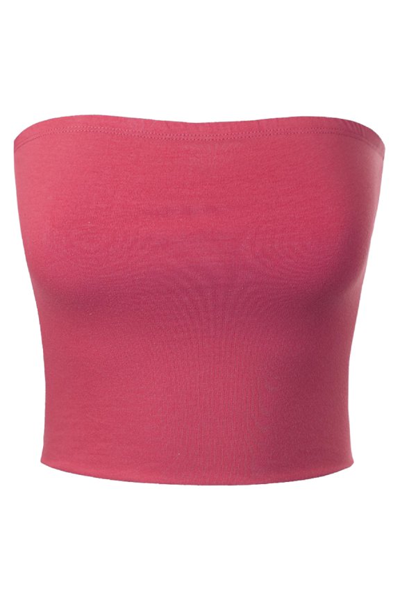 Women's Causal Strapless Basic Sexy Tube Top