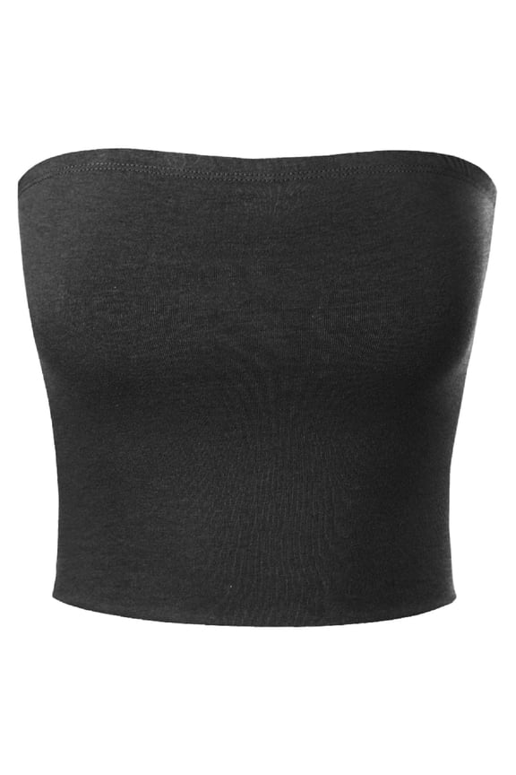 Women's Causal Strapless Basic Sexy Tube Top
