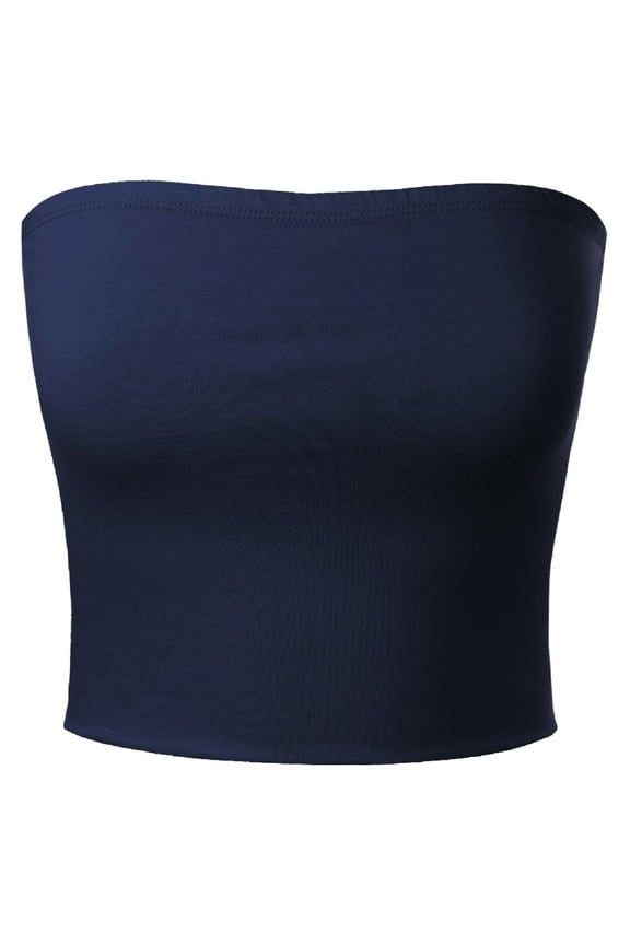 Women's Causal Strapless Basic Sexy Tube Top
