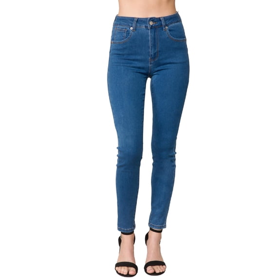 MixMatchy Women's Classic High Waisted Skinny Denim Jeans