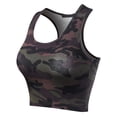 thumbnail image 1 of MixMatchy Women's Cotton Basic Sleeveless Racerback Sports Crop Tank Top, 1 of 4