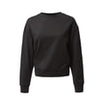 thumbnail image 1 of MixMatchy Women's French Terry Crewneck Sweatshirt, 1 of 4