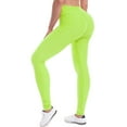 thumbnail image 1 of MixMatchy Women's High Waist Textured Butt Lifting Slimming Workout Leggings Tights, 1 of 3