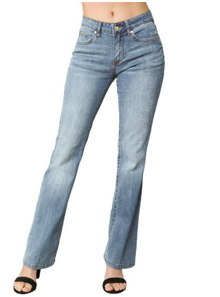lystmrge Jeans That Make Your Butt Look Bigger Rip Pants for Women Jeans  Womens Sailor Pants Jeans Women Button High Waist Pocket Elastic Hole Jeans  Trousers Loose Denim Pants 