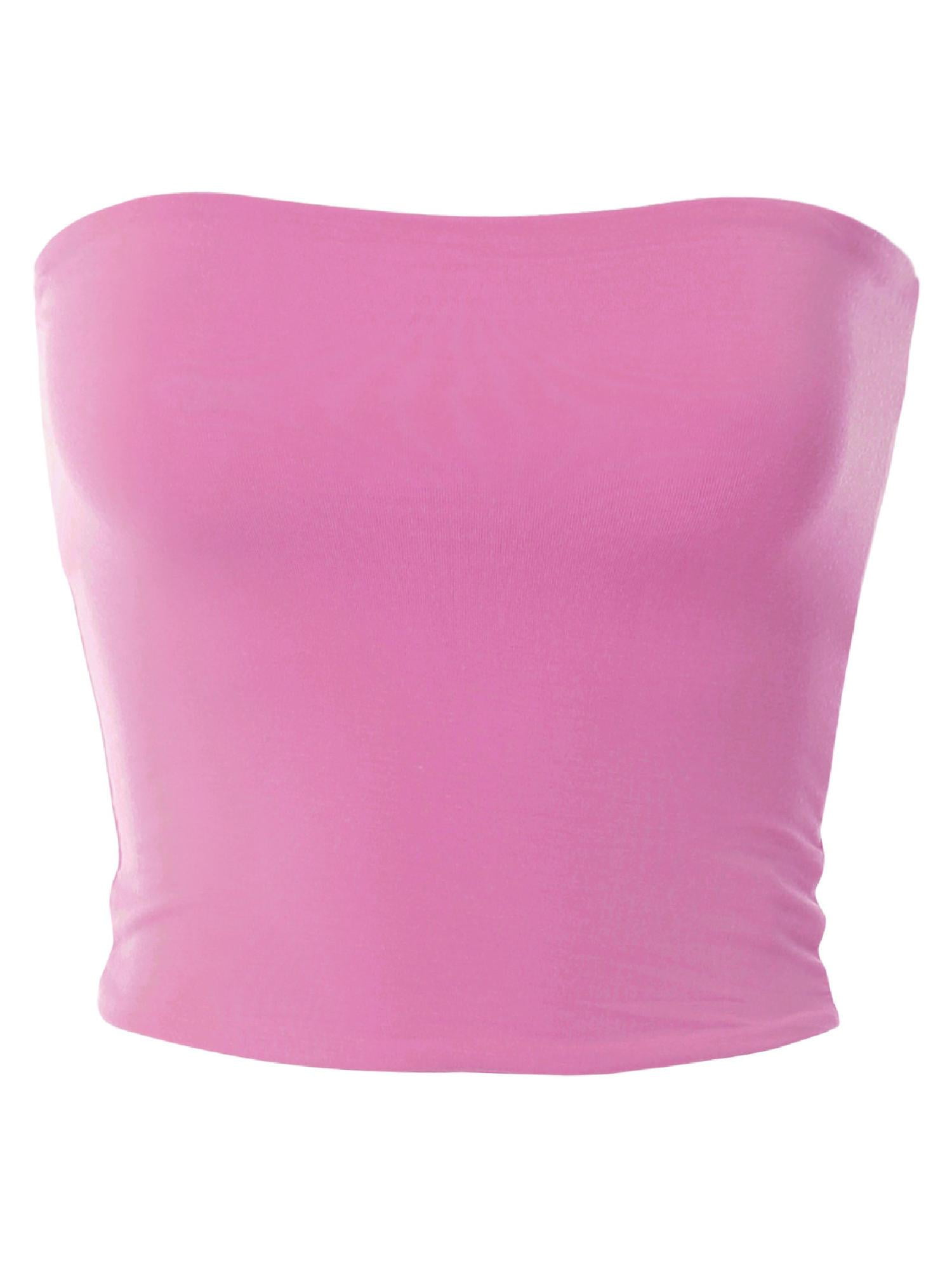 【お買い得！】 Soft Women's MixMatchy Rayon Walmart.com - Top Tube Jersey Clothing
