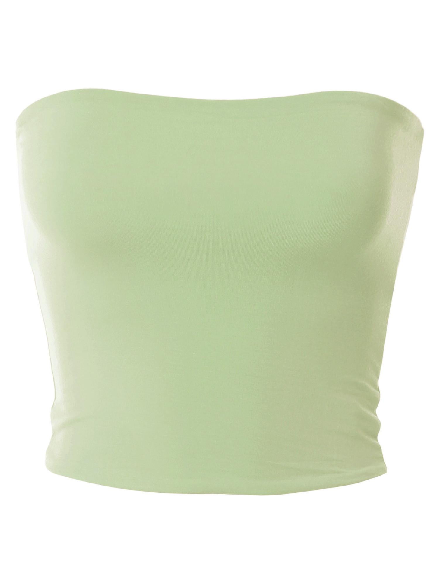 MixMatchy Women's Soft Rayon Jersey Tube Top - Walmart.com