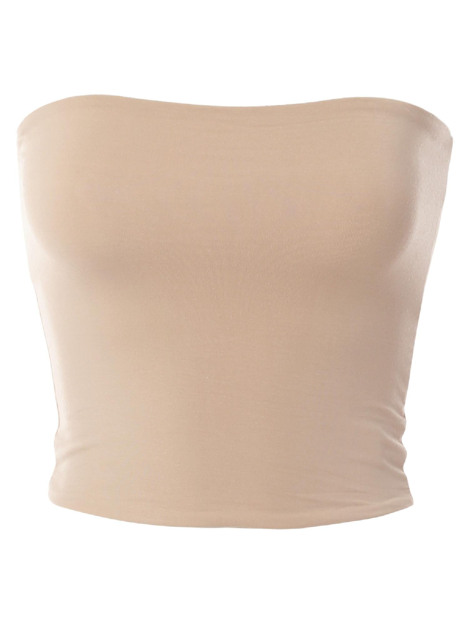 MixMatchy Women's Soft Rayon Jersey Tube Top - Walmart.com