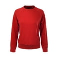 thumbnail image 1 of MixMatchy Women's Soft and Comfy Basic Pullover Crewneck Fall Sweatshirt, 1 of 5
