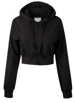 Cheap top crop hoodie