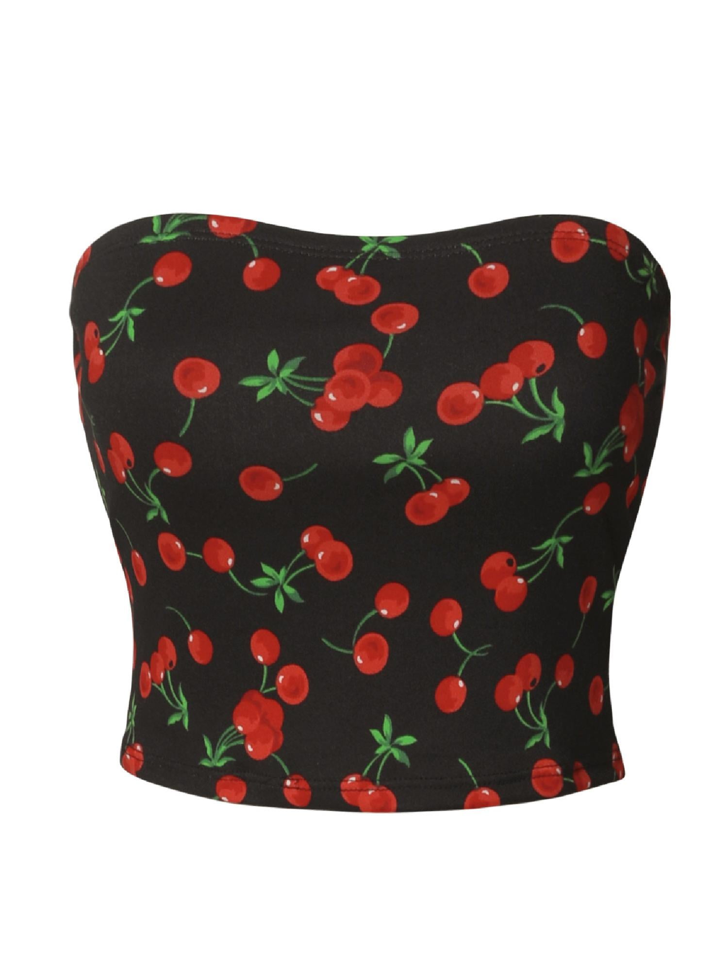 【お買い得！】 Women's MixMatchy Ultra Top Tube Crop Knit Comfortable Clothing