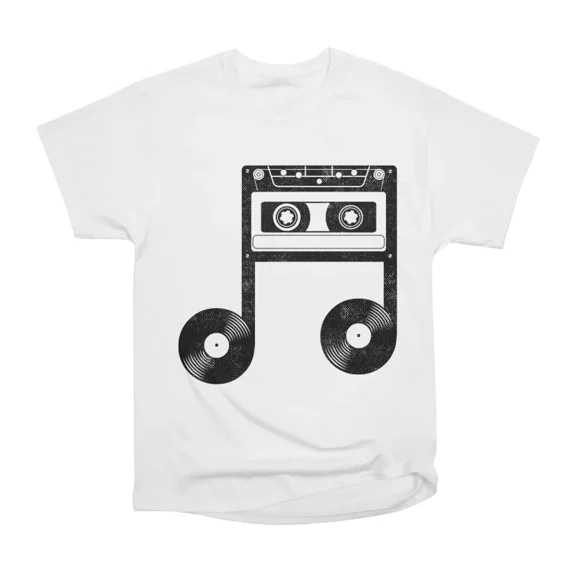 MixTape Note T-Shirt Tee Gift For Him Merch For Her Apparel For Friend