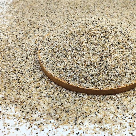 Mixed 10 LB Aquarium Terrarium Substrate River Sand Gravel