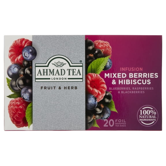 Ahmad Mixed Berries Hibiscus 20 Count, 1.4 oz