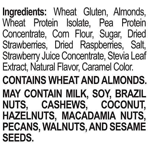 Mixed Berry Almond Cereal, Protein Cereal Flakes Mixed with Dried Berries and Sliced Almonds, Contains 20g of Protein Per Serving, 9 OZ Box
