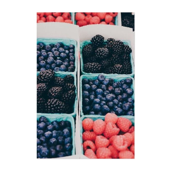 Mixed Berry - Visalia California Photography Fruit Kitchen Decor Summer Botanical Garden Unframed Wall Art Print 12 x 18 inches