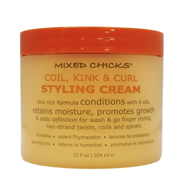 Mixed Chicks Coil, Kink and Curl Styling Cream 12 Oz., Pack of 6