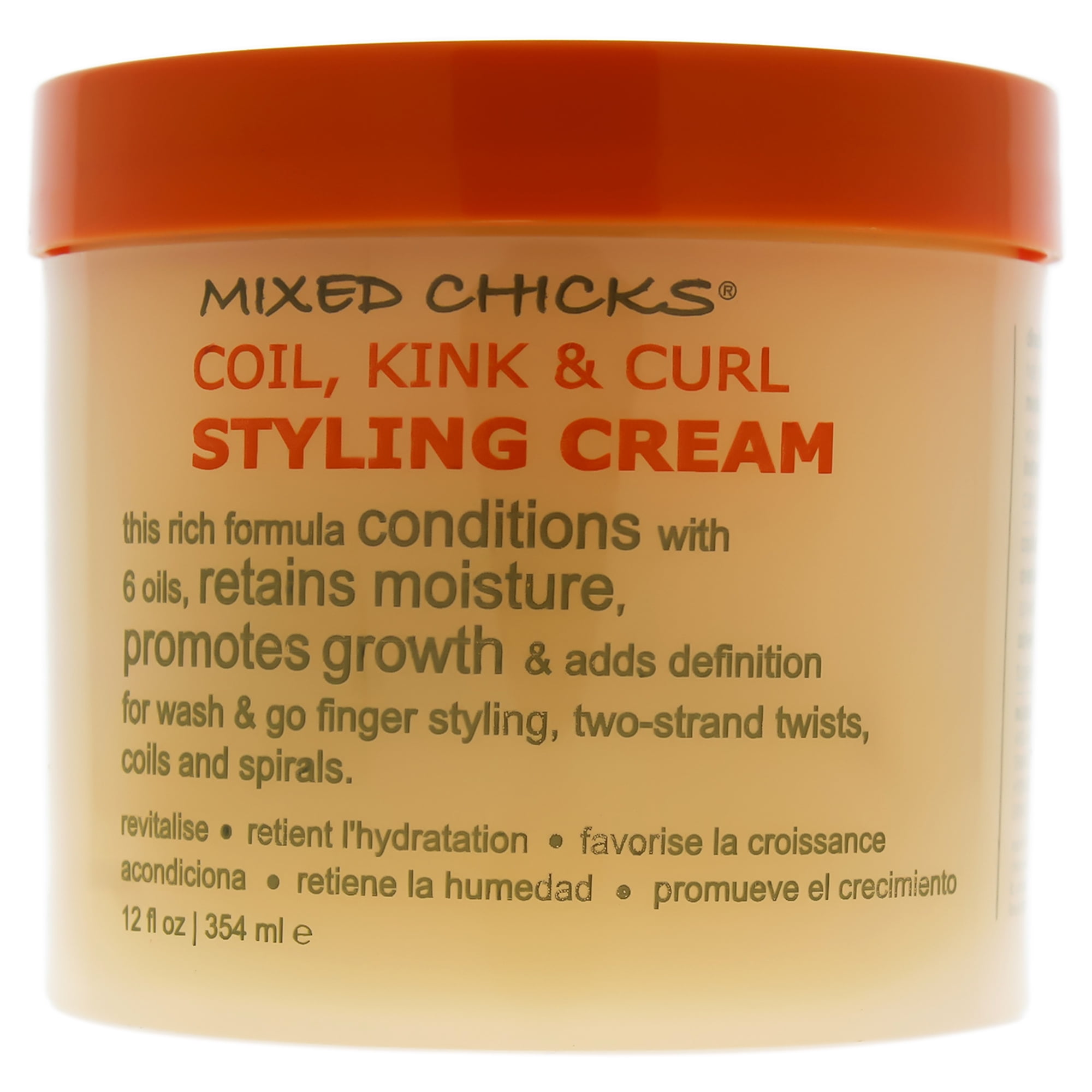 Mixed Chicks Coil, Kink, Curl Styling Cream Nourishing Oils, Adds Volume, Protects Scalp 12