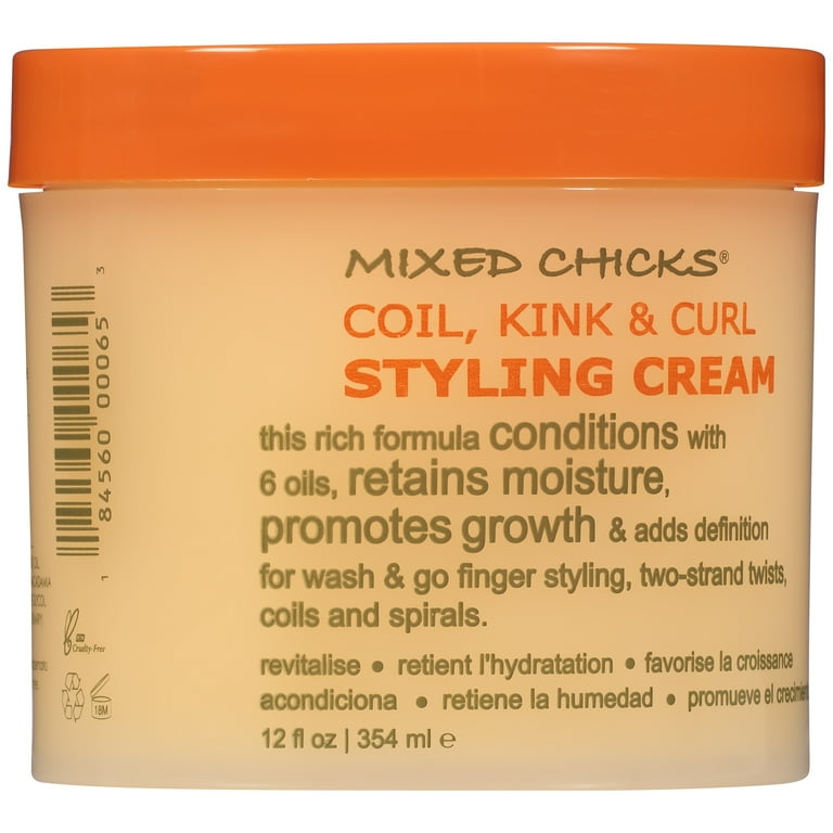 MIXED CHICKS Coil, Kink & Curl Styling Cream (12oz) MIXED CHICKS Coil, Kink & Curl Styling Cream (12oz)