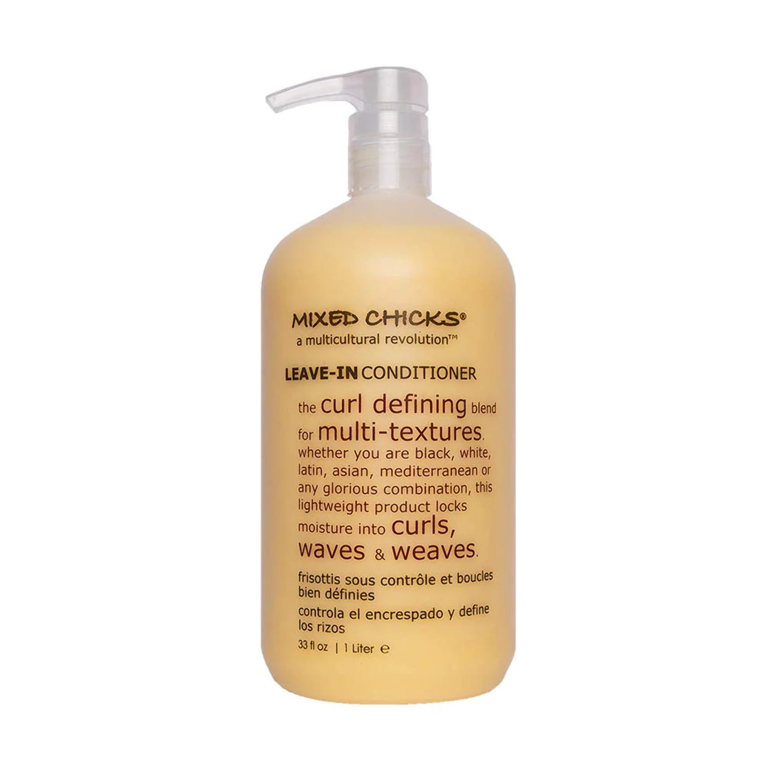 Mixed Chicks LeaveIn Conditioner for Curly Hair, Frizz Control & Curl
