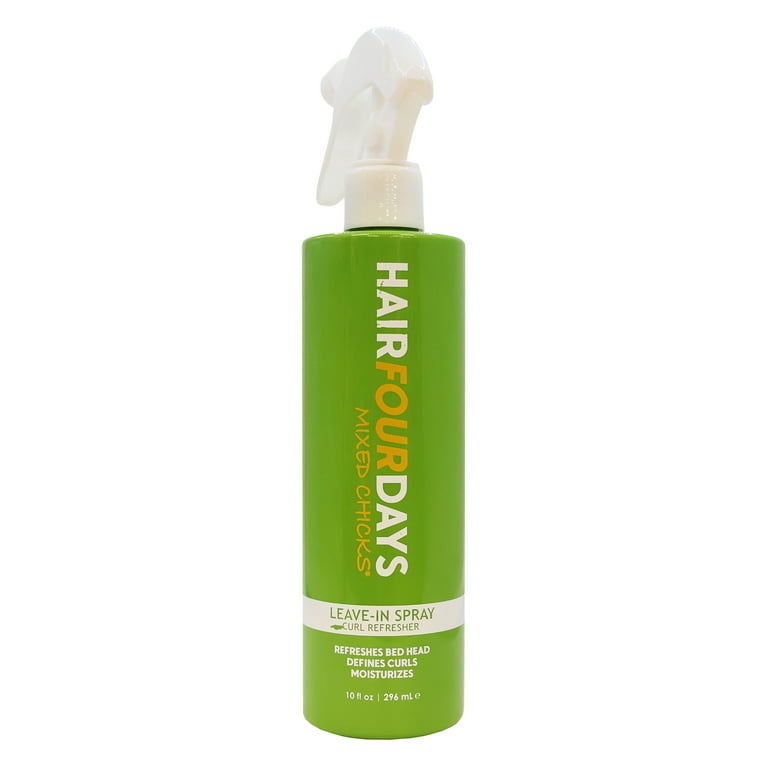 MIXED CHICKS Hair Four Days Leave In Spray(Curl Refresher) (10oz) MIXED CHICKS Hair Four Days Leave In Spray(Curl Refresher) (10oz)