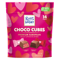 thumbnail image 1 of Ritter Sport Valentine's Day Milk Chocolate Choco Cubes, 14 pieces, Two Flavors, Premium German Chocolates, 3.89oz, 1 of 16