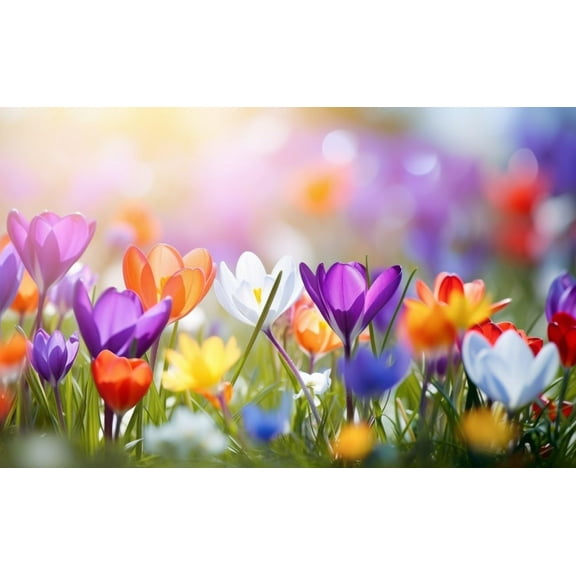 Mixed Crocus Bulbs for Planting - Stunning Early Spring Blooms (50 Bulbs)