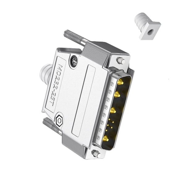 Mixed D-Sub Connector 30Amp - 9W4 Male / Female 5+4 Pin Power Mixed Contact