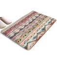 thumbnail image 1 of Mixed Ethnic Pattern Flannel Non Slip Door Rugs,Washable Door Mats Indoor,Decorative Door Mats,Dirt-Resistant and Absorbent Doormat for Entrance,Bedroom,Kitchen,Bathroom,23.5x16in(60x40cm), 1 of 5