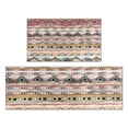 thumbnail image 1 of Mixed Ethnic Pattern Kitchen Rugs Sets Of 2,Anti Fatigue Kitchen Mat Rugs Non Slip Washable,Decorative Kitchen Floor Mats for Kitchen,Sink,Laundry,17"x30"+17"x47", 1 of 7