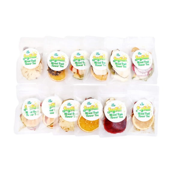 Mixed Fruit Flower Tea || 12 Flavors - 12 Packs