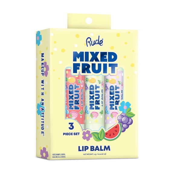 Mixed Fruit Lip Balm Trio