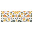 thumbnail image 1 of Mixed Fruits Leaves White Pattern Kitchen Rug Mat,Kitchen Runner Rugs Non Skid Washable,Decorative Kitchen Floor Mats for Kitchen,Sink,Laundry,17"x47.2", 1 of 7